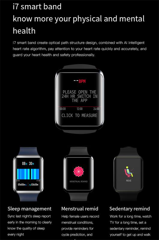 I7 Anruf Smartwatch 2