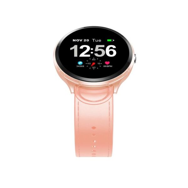 V12 smartwatch rosa 1