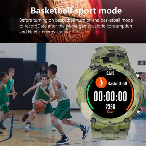 Q988 4G Smartwatch im sportlichen Stil