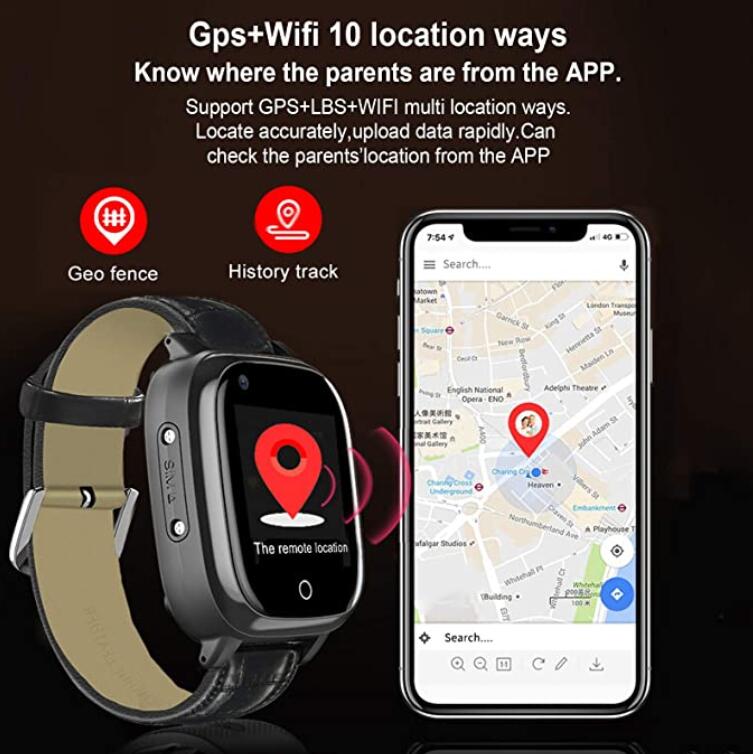 Smart watch with location tracker online