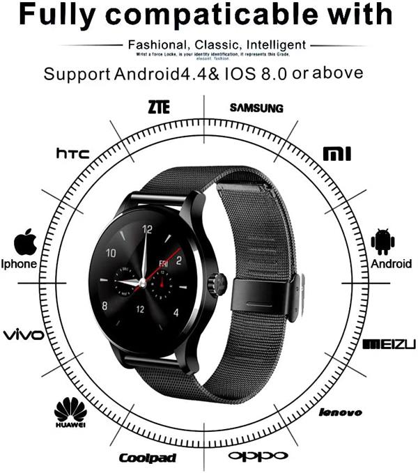 Android hot sale hybrid watch