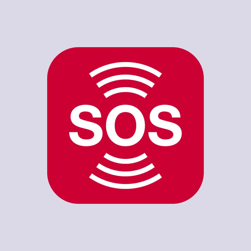 Função SOS de emergência