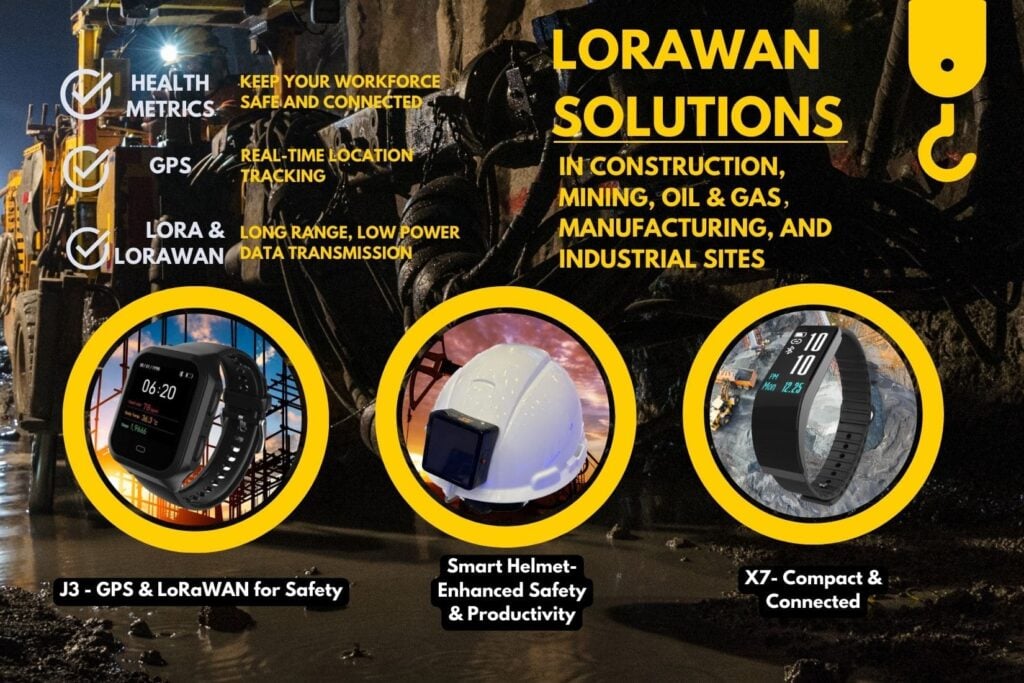 LoraWan Wearables as solutions for construction site